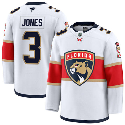 Seth Jones Florida Panthers 2025 Away Jersey - White