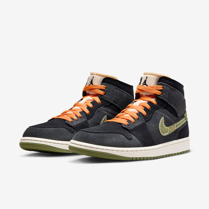 Men's Air Jordan 1 Mid 'Anthracite' Shoes