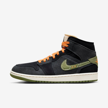 Men's Air Jordan 1 Mid 'Anthracite' Shoes