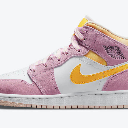 Men's Air Jordan 1 Mid 'Arctic Pink' Shoes