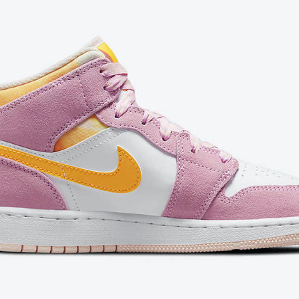 Men's Air Jordan 1 Mid 'Arctic Pink' Shoes