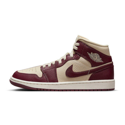 Men's Air Jordan 1 Mid 'Beach Cherrywood' Shoes