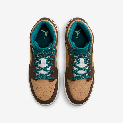 Men's Air Jordan 1 Mid 'Cacao Wow' Shoes