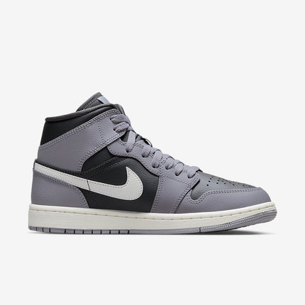 Men's Air Jordan 1 Mid 'Cement Grey' Shoes