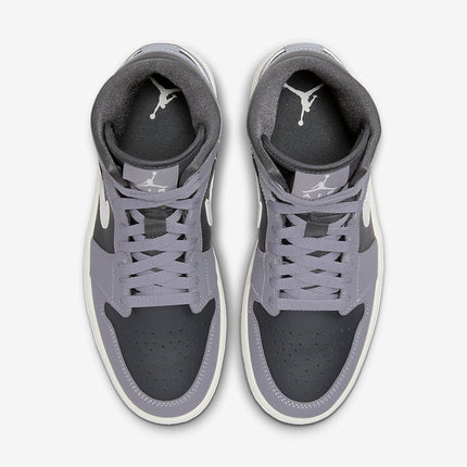 Men's Air Jordan 1 Mid 'Cement Grey' Shoes
