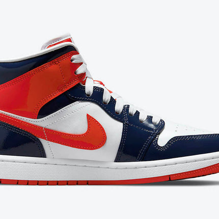 Men's Air Jordan 1 Mid 'Champs Colors' Shoes