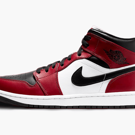 Men's Air Jordan 1 Mid 'Chicago Black Toe' Shoes