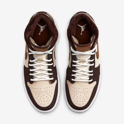 Men's Air Jordan 1 Mid 'Dark Chocolate' Shoes