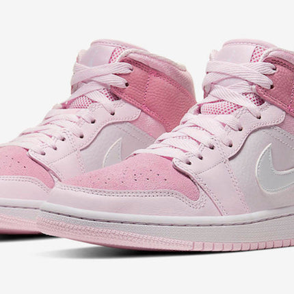 Men's Air Jordan 1 Mid 'Digital Pink' Shoes