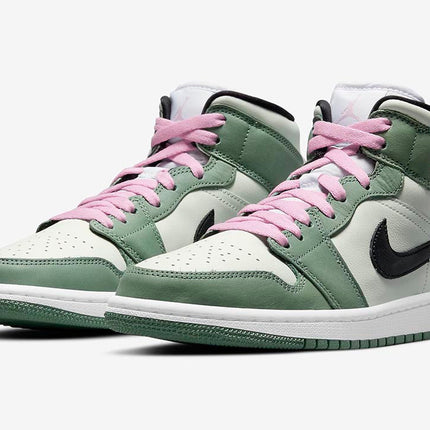 Men's Air Jordan 1 Mid 'Dutch Green' Shoes