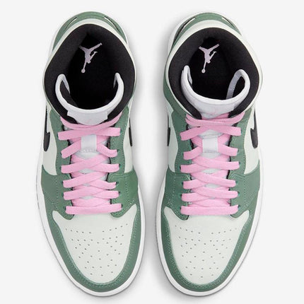 Men's Air Jordan 1 Mid 'Dutch Green' Shoes