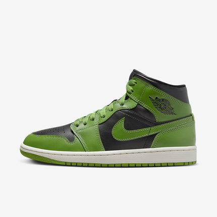 Men's Air Jordan 1 Mid 'Green' Shoes