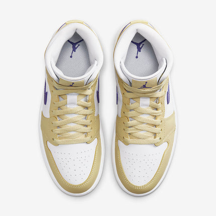 Men's Air Jordan 1 Mid 'Lemon Wash' Shoes