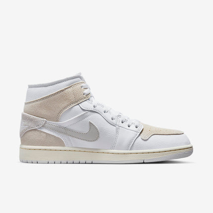 Men's Air Jordan 1 Mid 'Light Orewood Brown' Shoes