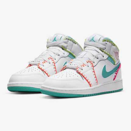 Men's Air Jordan 1 Mid 'Multi Knit' Shoes