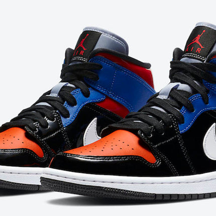Men's Air Jordan 1 Mid 'Multi Patent' Shoes