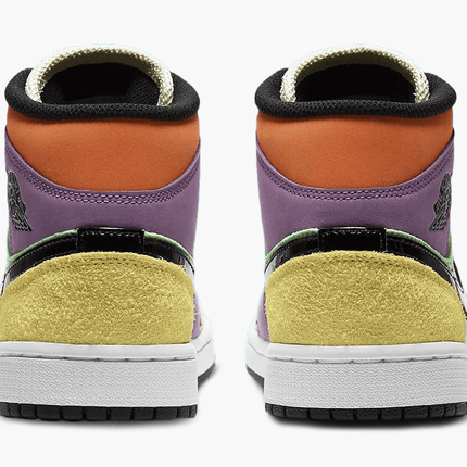 Men's Air Jordan 1 Mid 'Multi-Color' Shoes