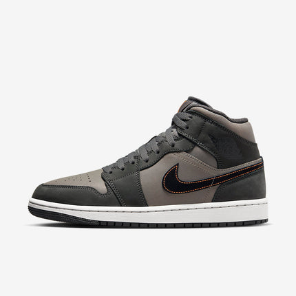 Men's Air Jordan 1 Mid 'Night Stadium' Shoes