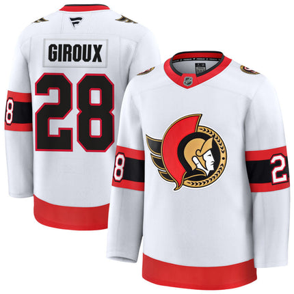 Claude Giroux Ottawa Senators 2025 Away Jersey - White