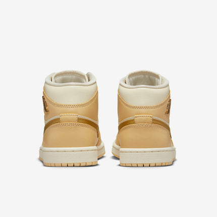 Men's Air Jordan 1 Mid 'Pale Vanilla' Shoes
