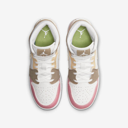 Men's Air Jordan 1 Mid 'Pastel Pink' Shoes