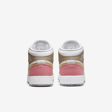 Men's Air Jordan 1 Mid 'Pastel Pink' Shoes