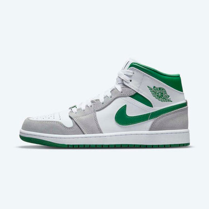 Men's Air Jordan 1 Mid 'Pine Green' Shoes