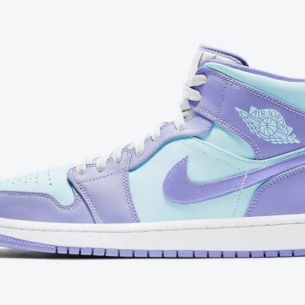 Men's Air Jordan 1 Mid 'Purple Pulse' Shoes