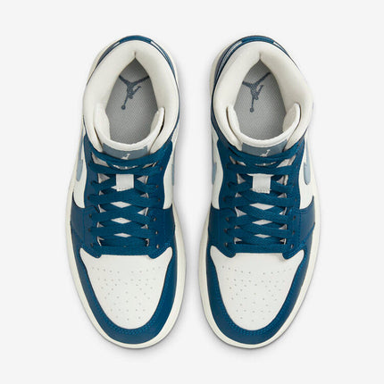 Men's Air Jordan 1 Mid 'Sky J French Blue' Shoes