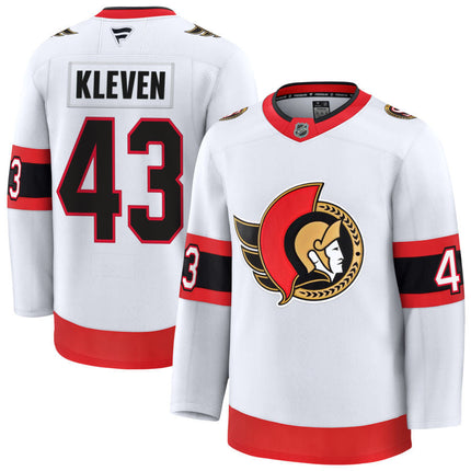 Tyler Kleven Ottawa Senators 2025 Away Jersey - White