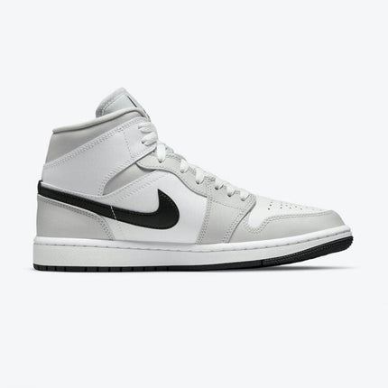 Men's Air Jordan 1 Mid 'Smoke Grey' Shoes