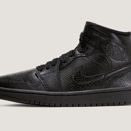 Men's Air Jordan 1 Mid 'Snakeskin' Shoes