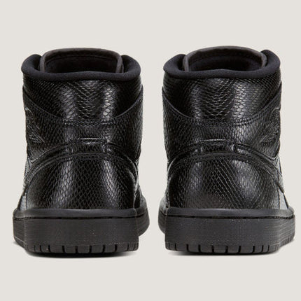 Men's Air Jordan 1 Mid 'Snakeskin' Shoes