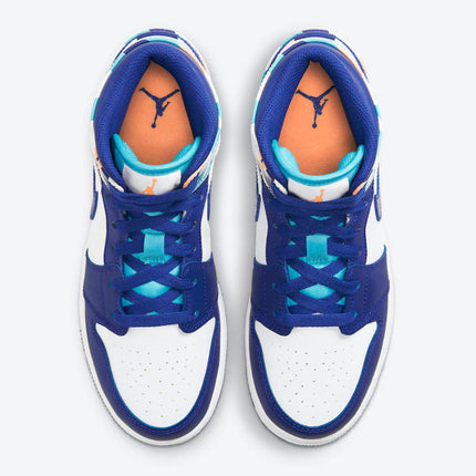 Men's Air Jordan 1 Mid 'Storm Blue' Shoes