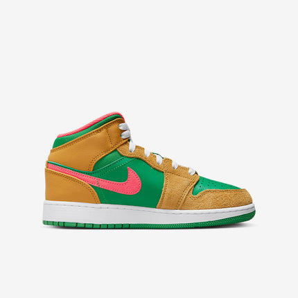 Men's Air Jordan 1 Mid 'Teddy Bears' Shoes