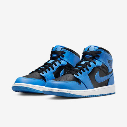 Men's Air Jordan 1 Mid 'University Blue' Shoes