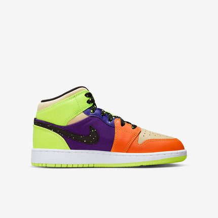 Men's Air Jordan 1 Mid 'Vivid Orange' Shoes