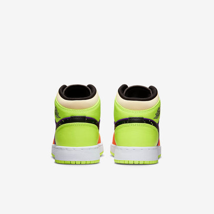 Men's Air Jordan 1 Mid 'Vivid Orange' Shoes