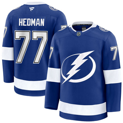 Victor Hedman Tampa Bay Lightning 2025 Home Jersey - Blue