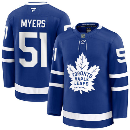 Philippe Myers Toronto Maple Leafs 2025 Home Jersey - Blue