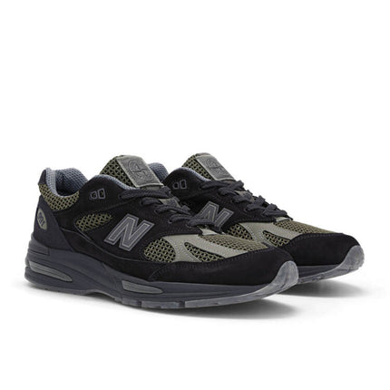 Men's New Balance 991v2 'Olive Green Gray Black' Shoes
