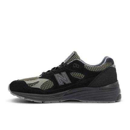 Men's New Balance 991v2 'Olive Green Gray Black' Shoes