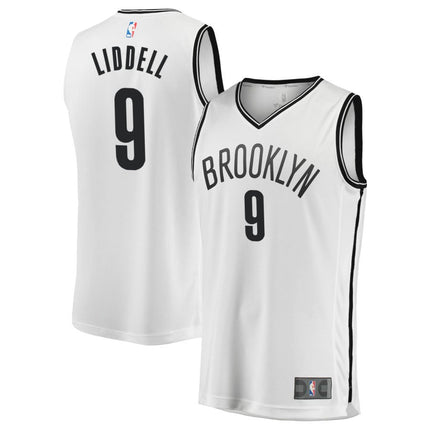 E.J. Liddell Brooklyn Nets 2025 Fast Break Association Edition Jersey - White