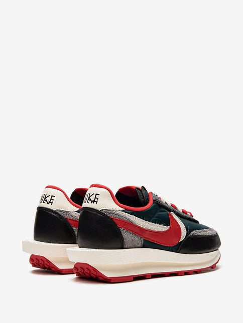 Men's Nike x sacai x UNDERCOVER LDWaffle Midnight Spruce University Red Shoes