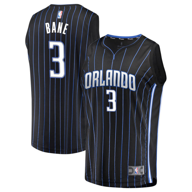 Desmond Bane Orlando Magic 2025 Fast Break Icon Edition Jersey - Black