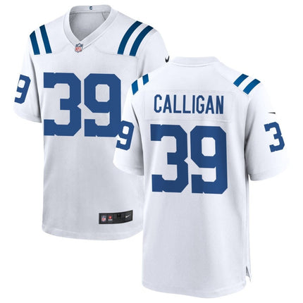 Keydrain Calligan Indianapolis Colts 2025 Game Jersey - White