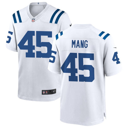 Max Mang Indianapolis Colts 2025 Game Jersey - White