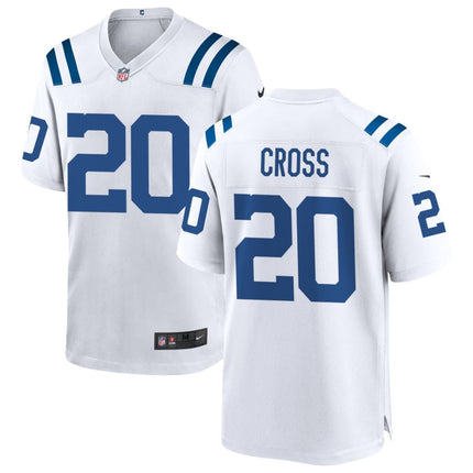 Nick Cross Indianapolis Colts 2025 Game Jersey - White