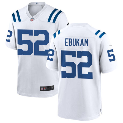 Samson Ebukam Indianapolis Colts 2025 Game Jersey - White
