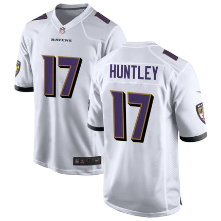 Tyler Huntley Baltimore Ravens 2025 Game Jersey - White